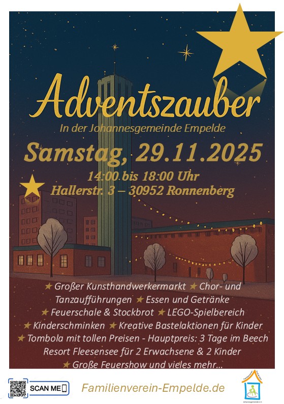 Flyer Adventszauber 2025 in Empelde